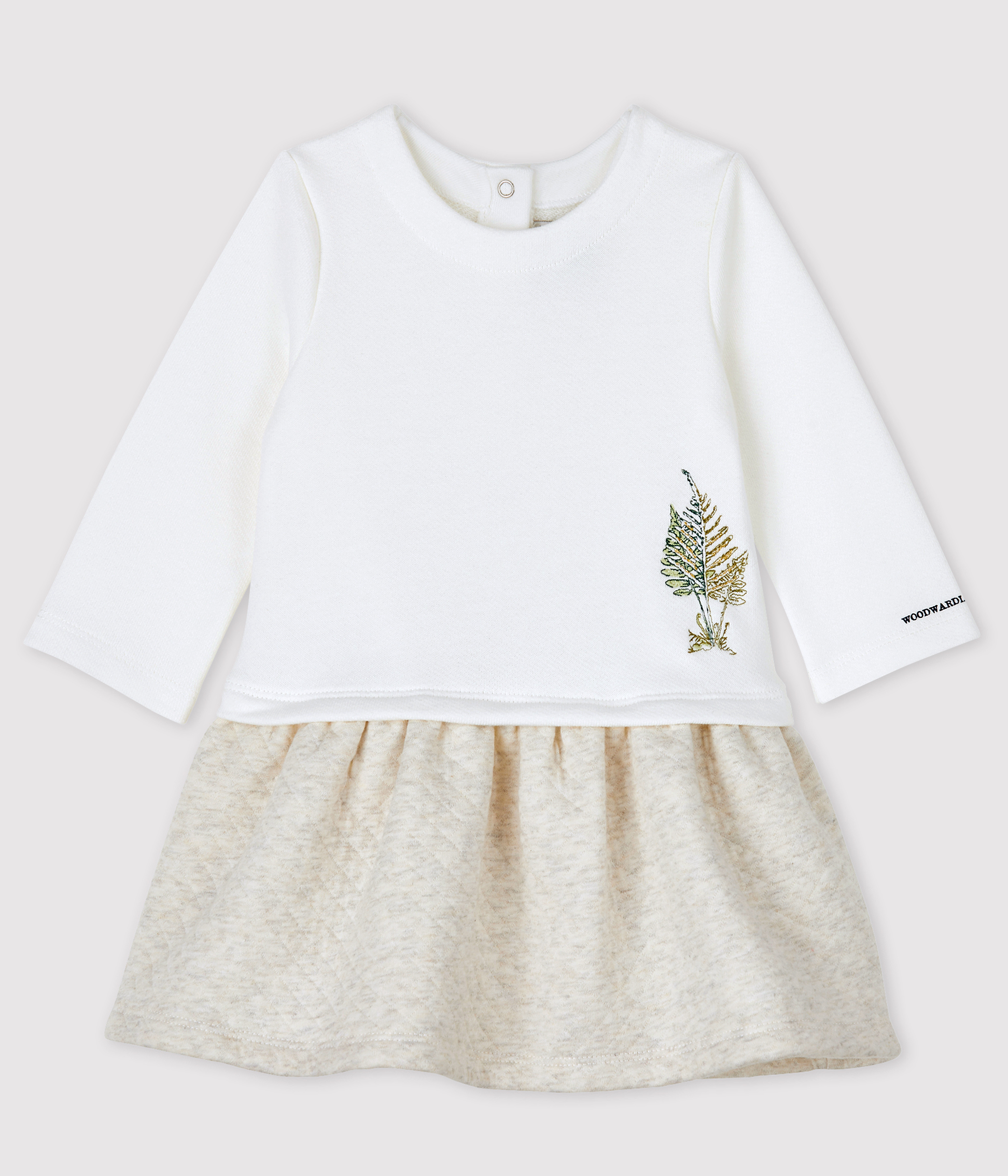 Robe bébé fille Petit Bateau x Deyrolle MARSHMALLOW Petit Bateau