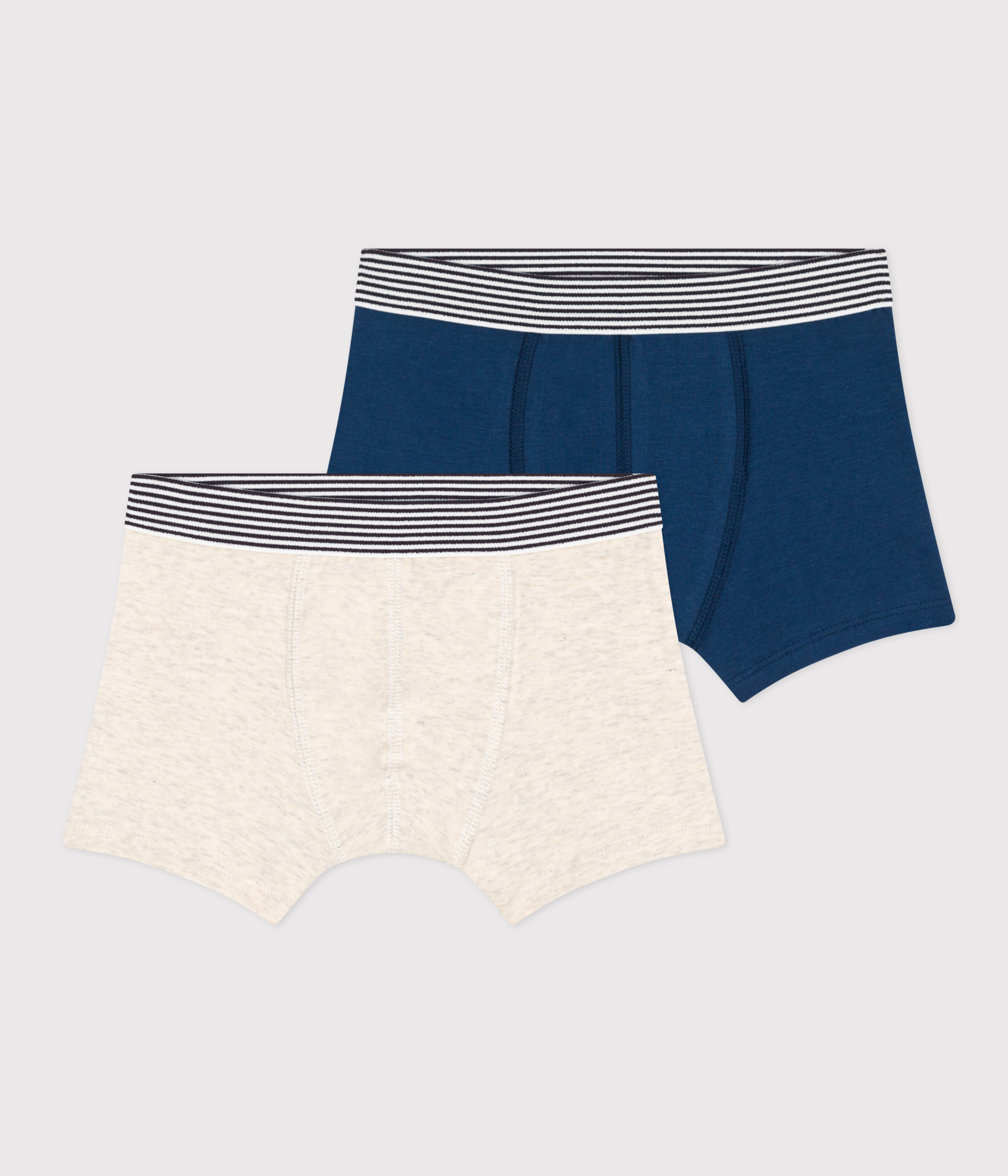 Petit Bateau Lot De 3 Boxers Tracteur en Coton Petit Garçon, Variante 1, 4 Ans