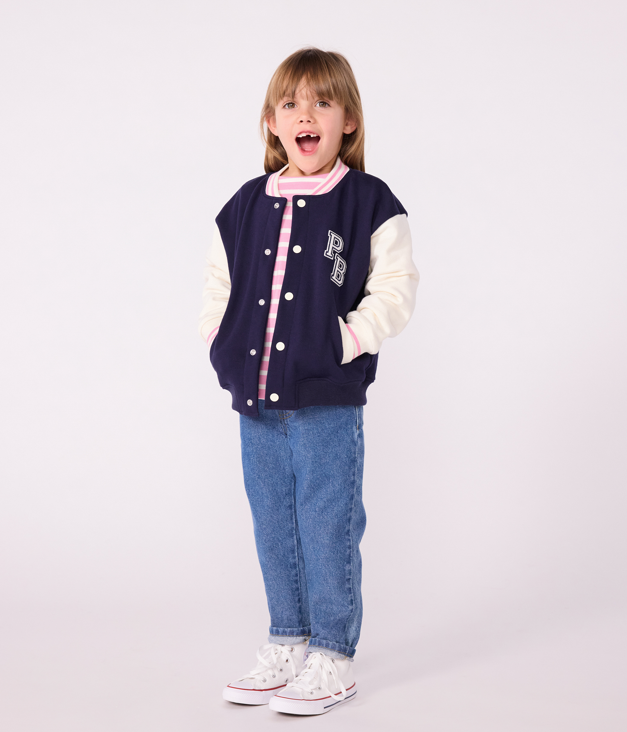 Veste Réversible Pour Bébé Garçon Steiff - Léger, Lavable Machine, Motif Ours Emblématique