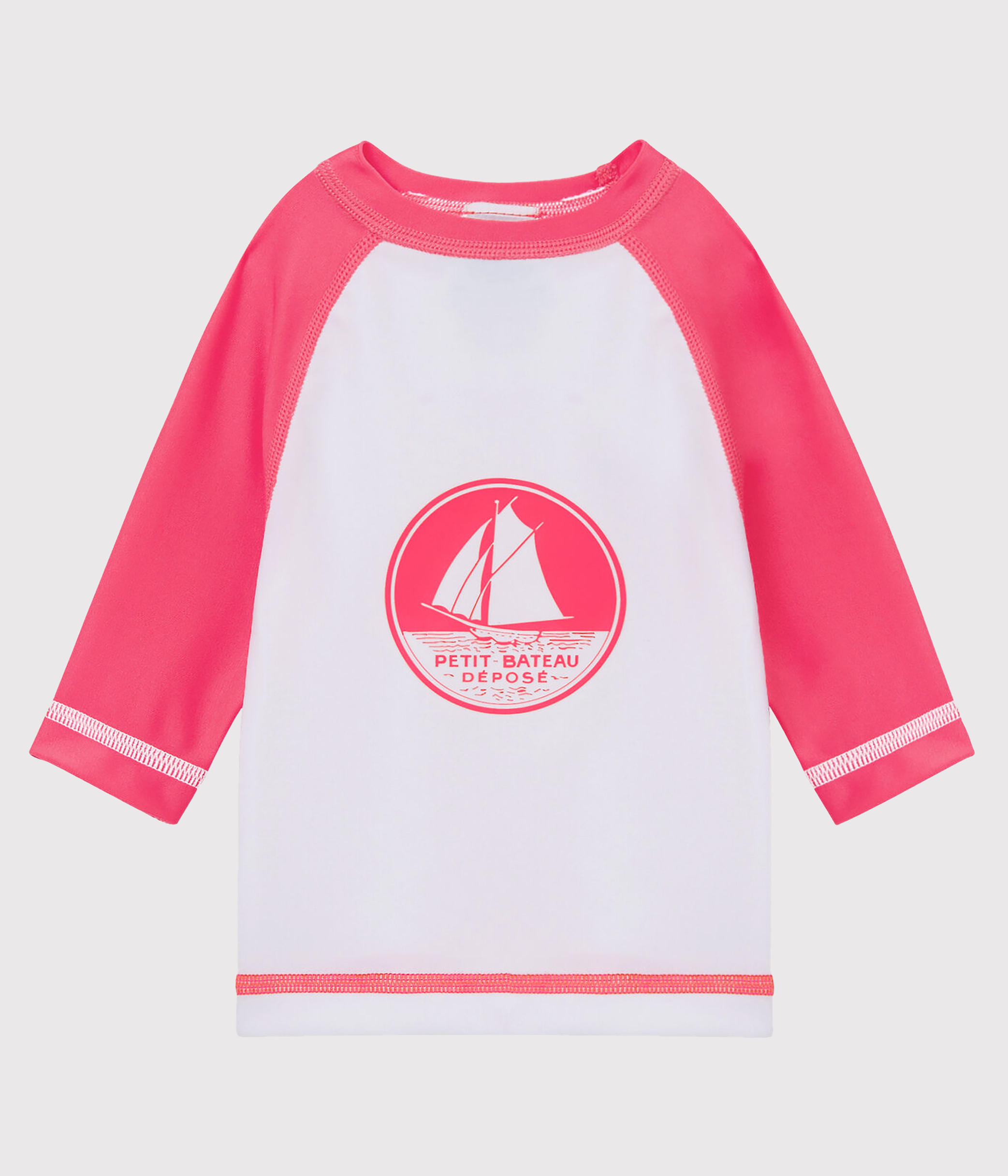 Tee Shirt Anti Uv Upf 50 Bebe Garcon Bebe Fille Marshmallow Cupcake Petit Bateau