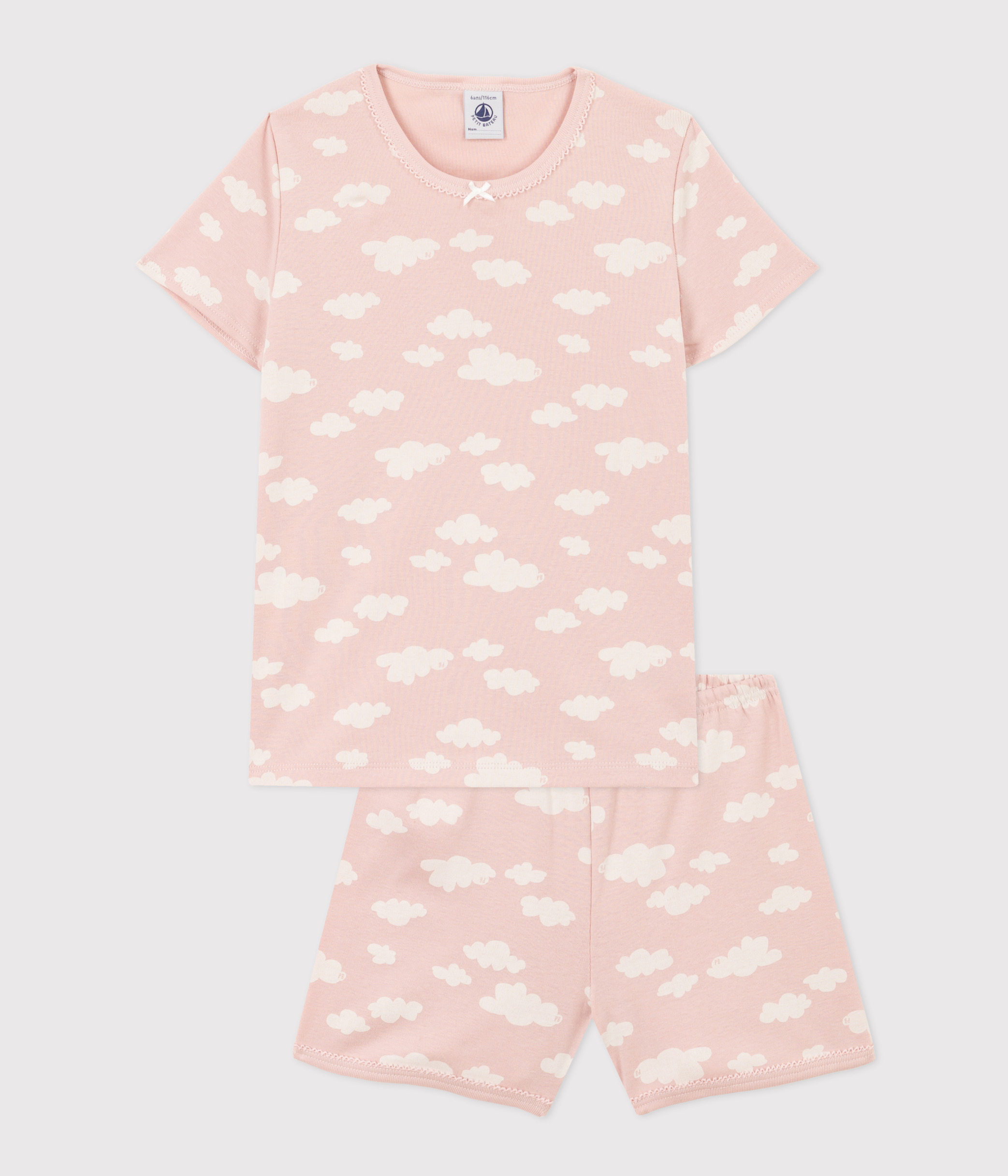 Pyjama filles en coton de 5 à 8 ans