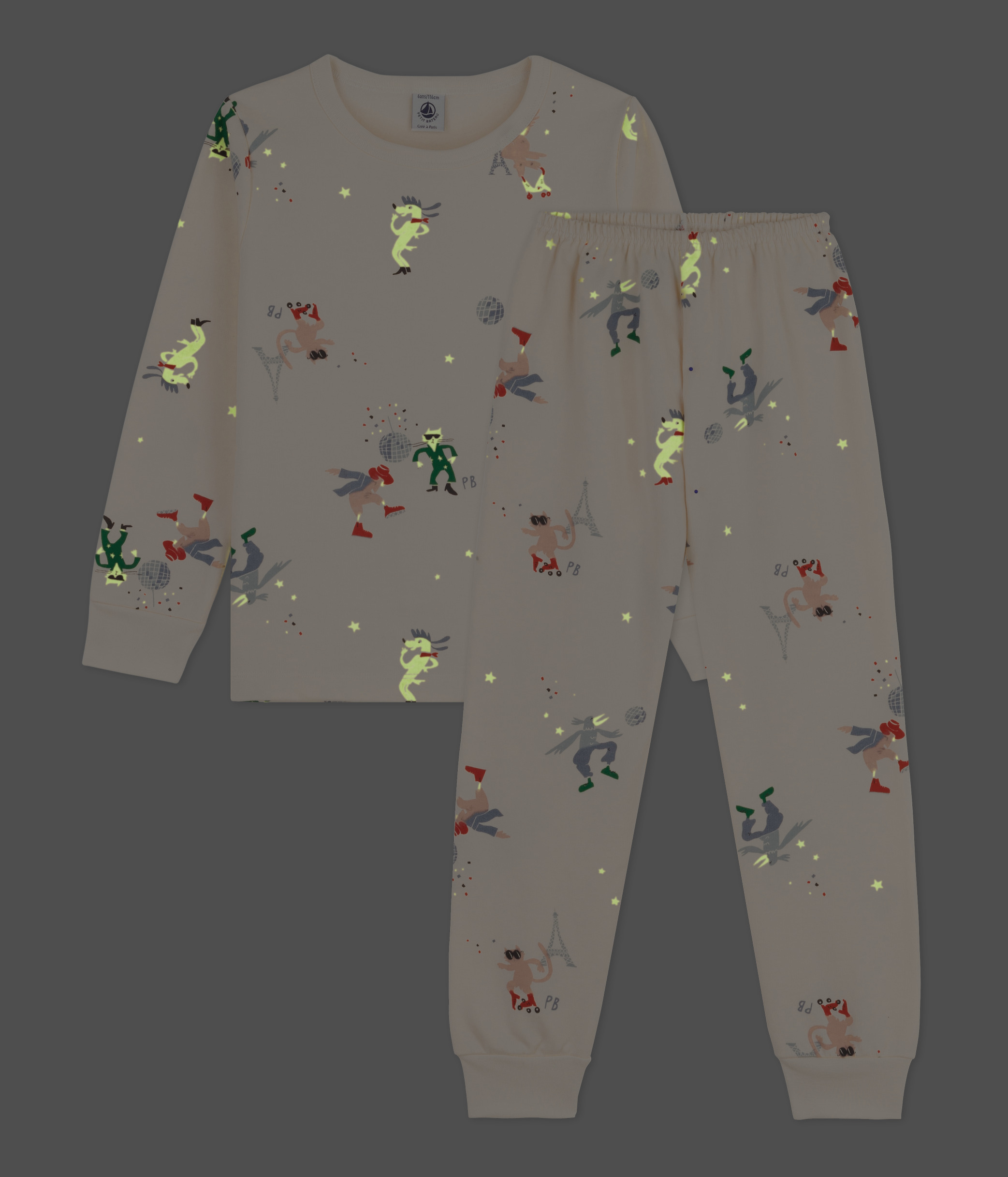 Pyjama en coton imprimé sapin de Noël femme AVALANCHE/MULTICO | Petit