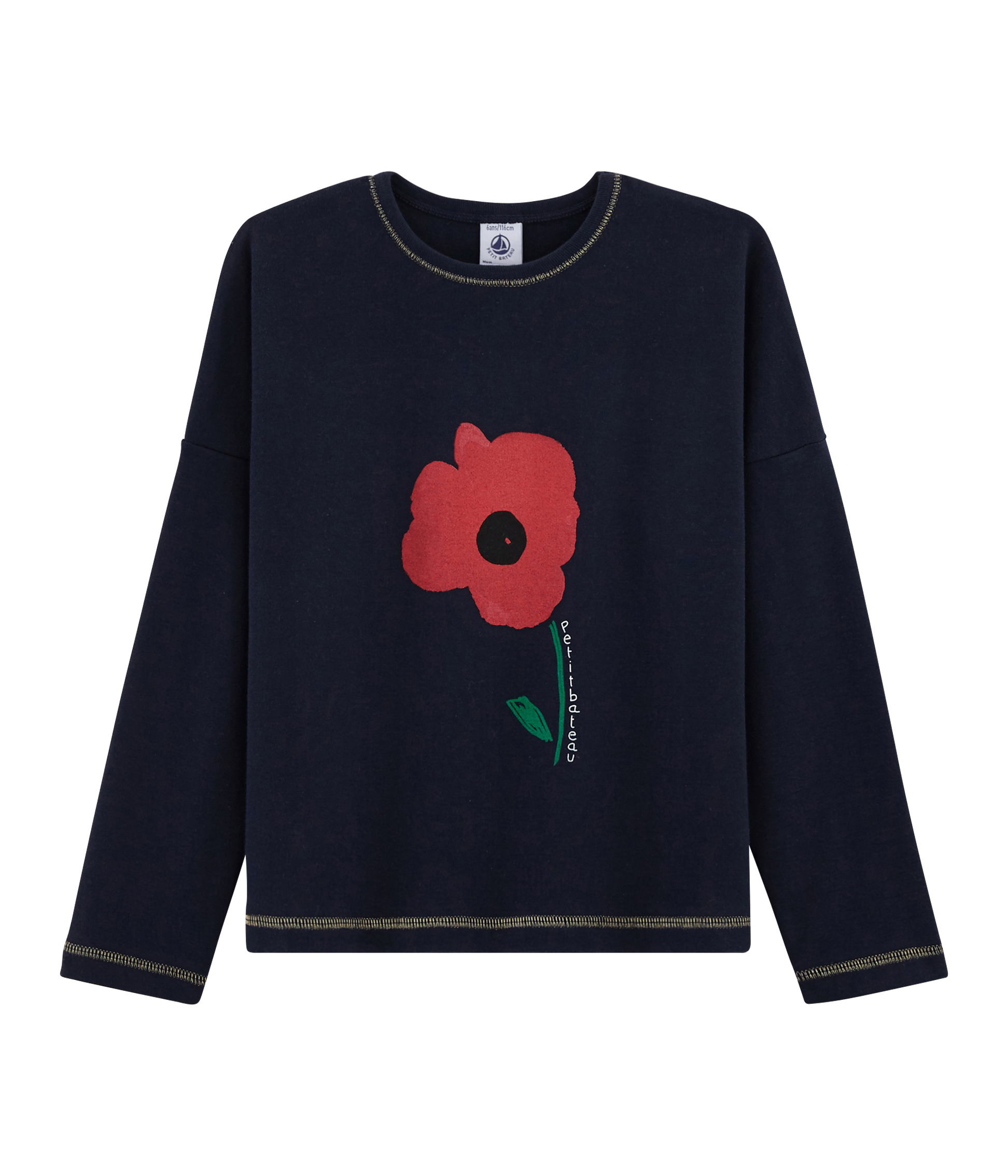 Tee-shirt sérigraphié enfant fille