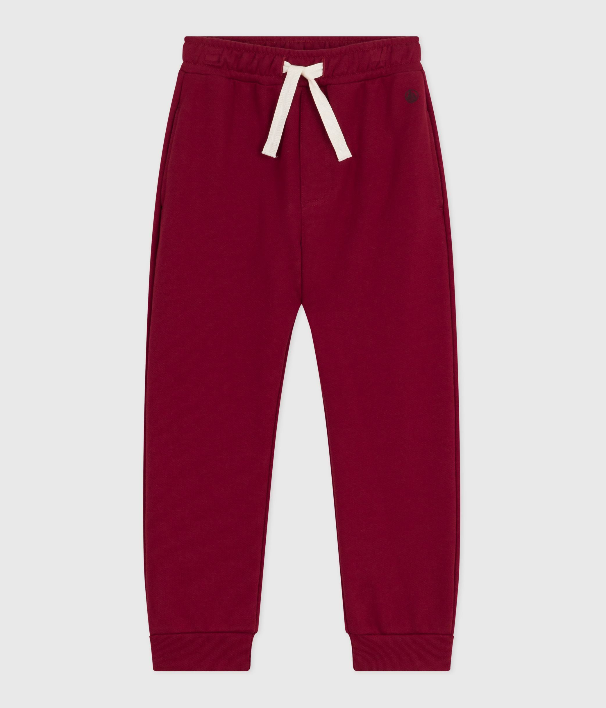 Pantalon De Jogging Garçon 1-7 Ans - Coton Et Polyester - Taille élastique Avec Cordon - Coupe Régulière