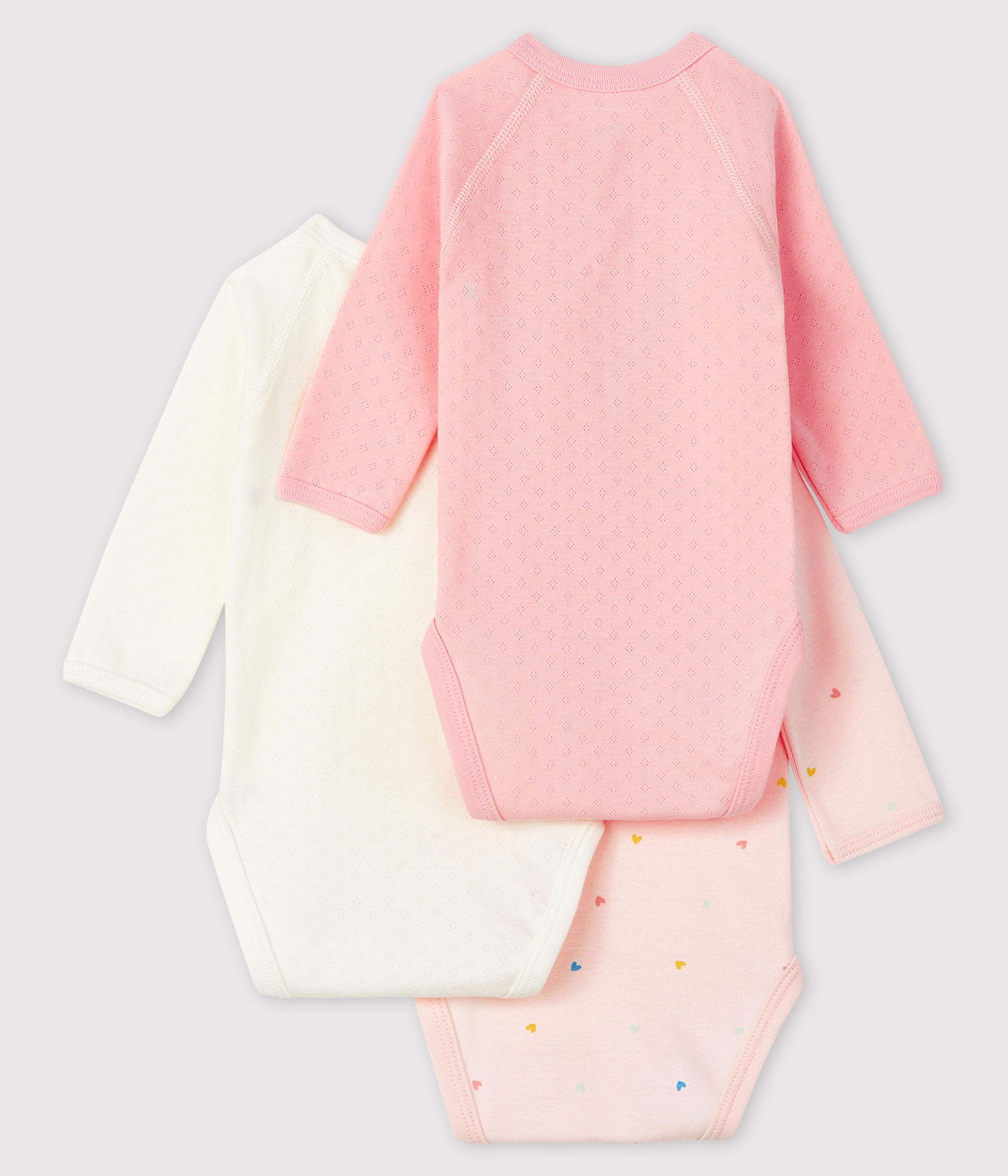 Vetement Bebe Fille Promo Lot De Bodies Manches Longues