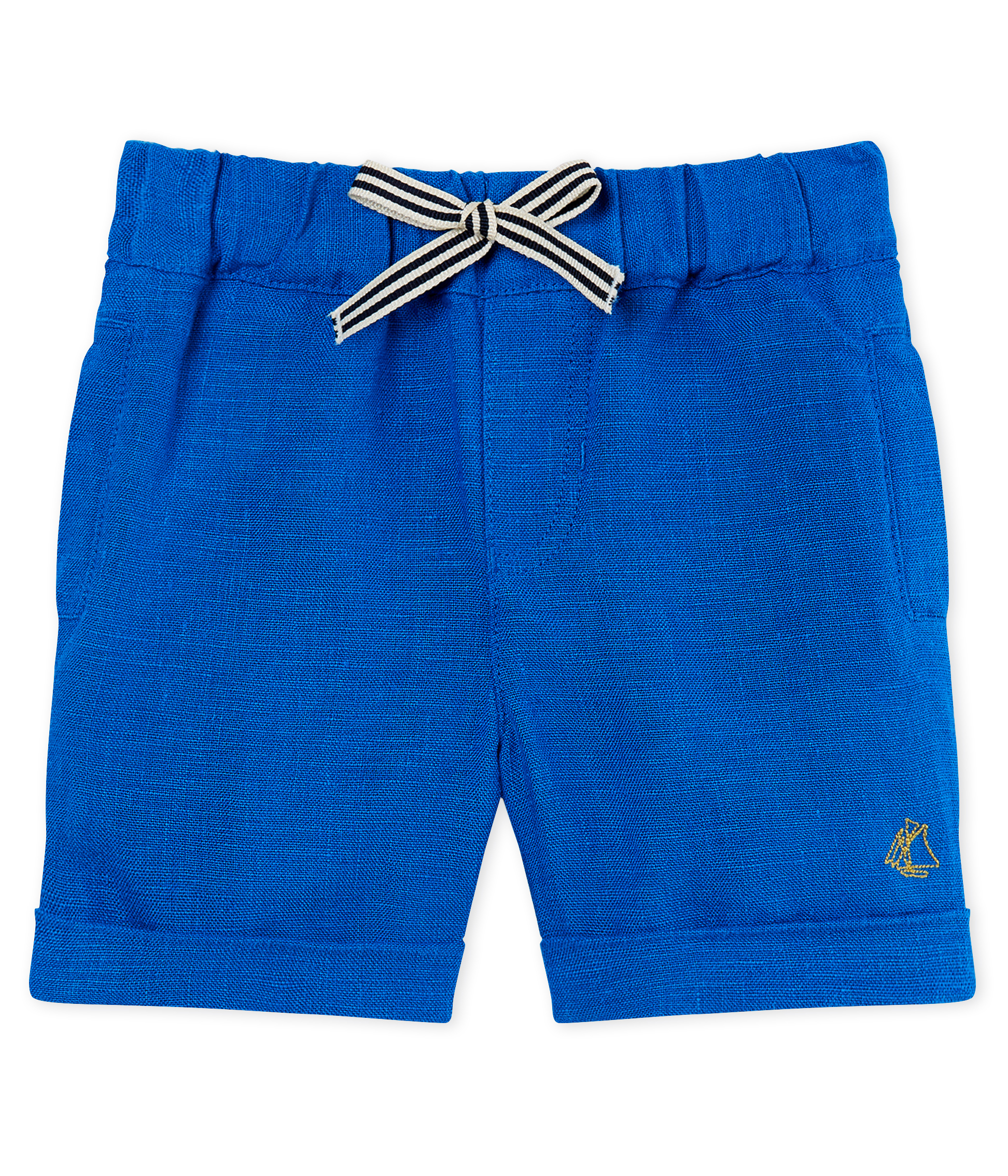 Short bébé garçon en lin