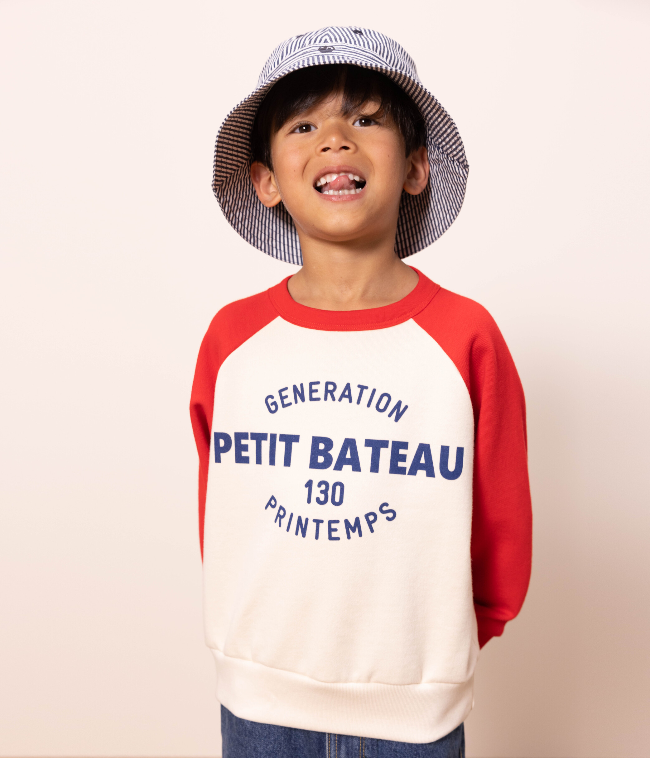 Sweatshirt en molleton enfant fille / garçon PEPS/AVALANCHE