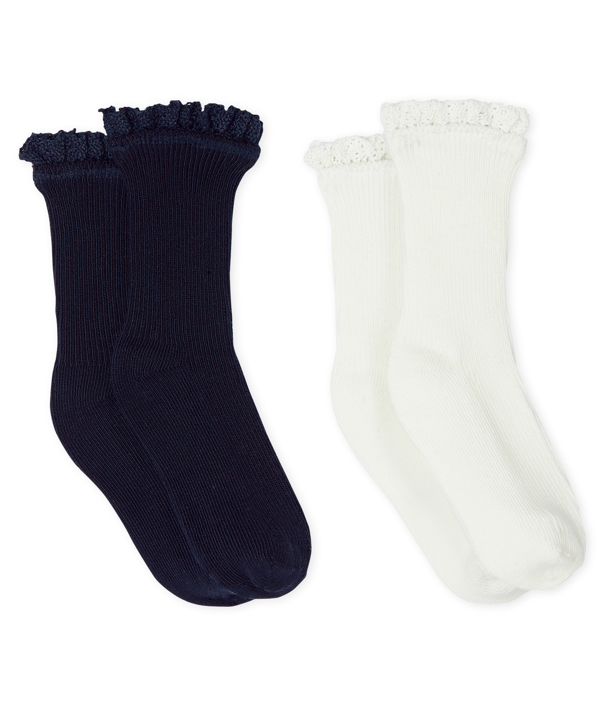Lot De 2 Paires De Chaussettes Dentelle Bebe Fille Smoking Petit Bateau Lot De 2 Paires De Chaussettes Dentelle Bebe Fille Smoking Petit Bateau