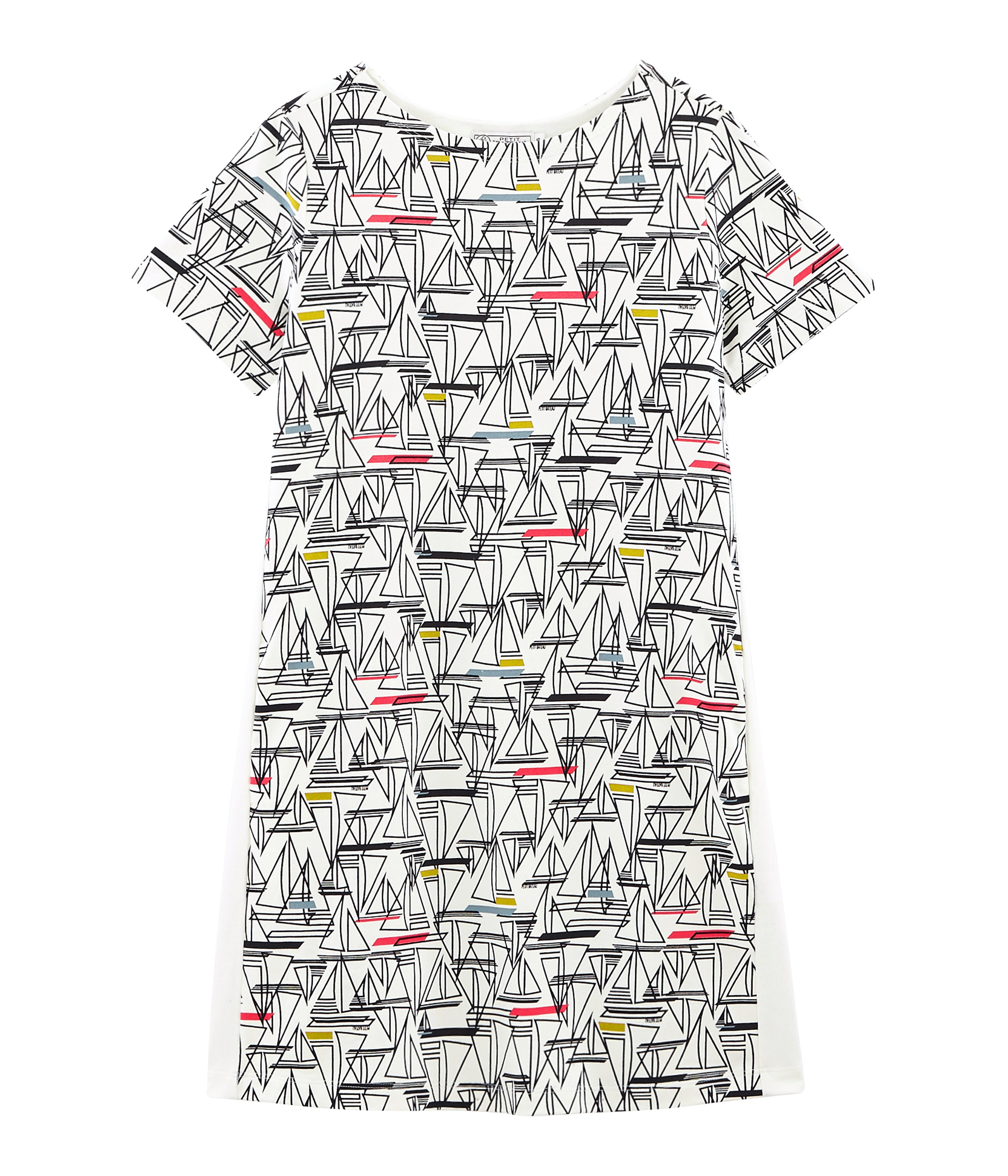 Robe manches courtes femme