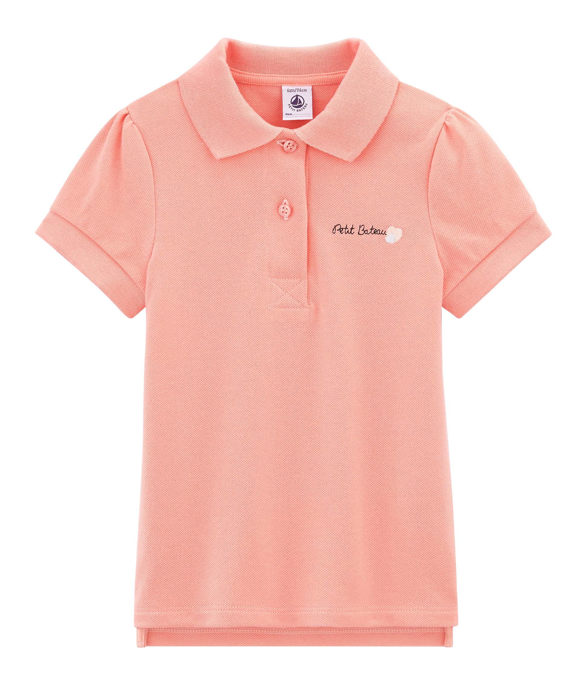 Polo à manches courtes enfant fille