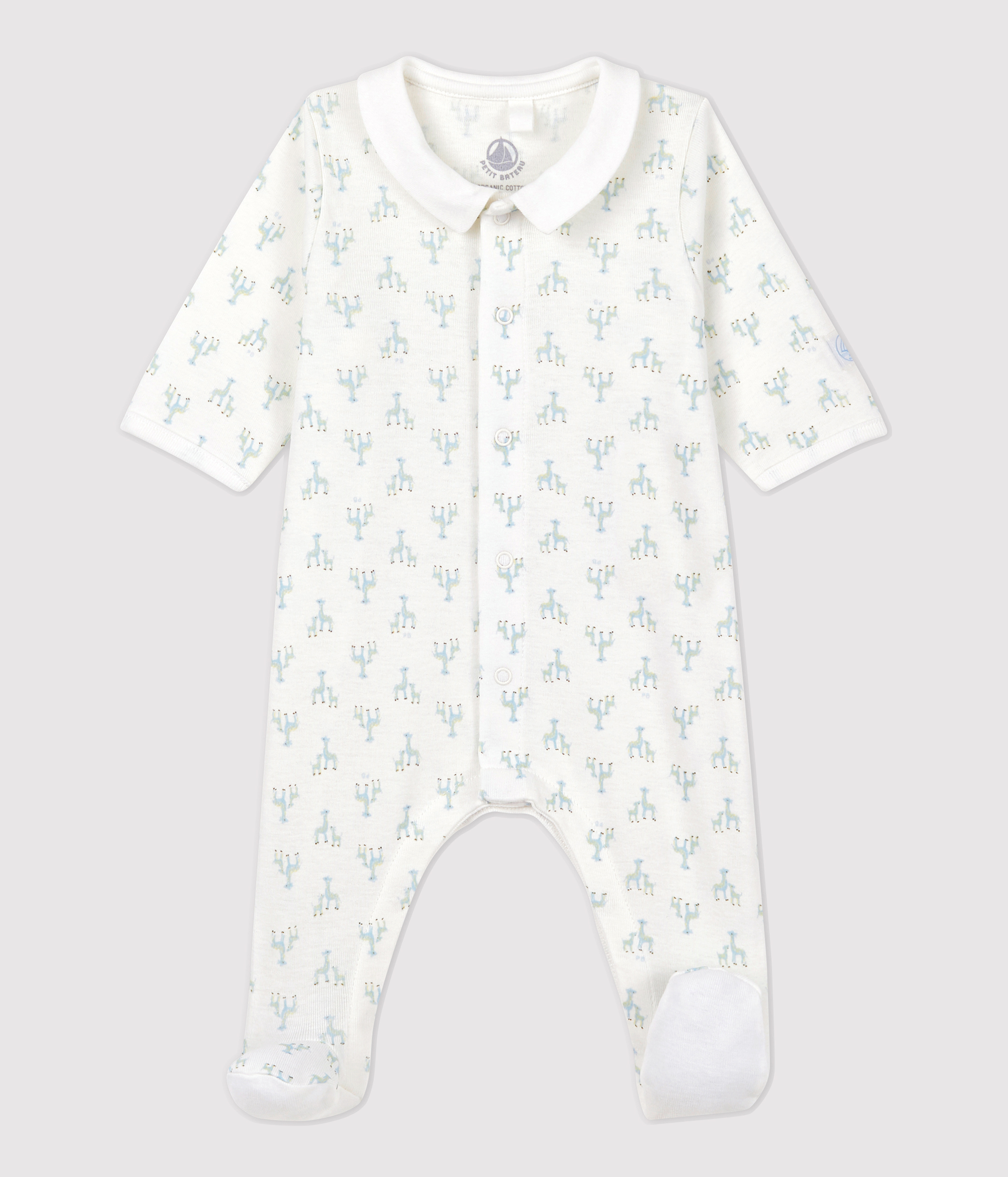 Petit Bateau Pyjama Dors Bien Bébé Garçon - 100% Coton Bio - Confort Doux
