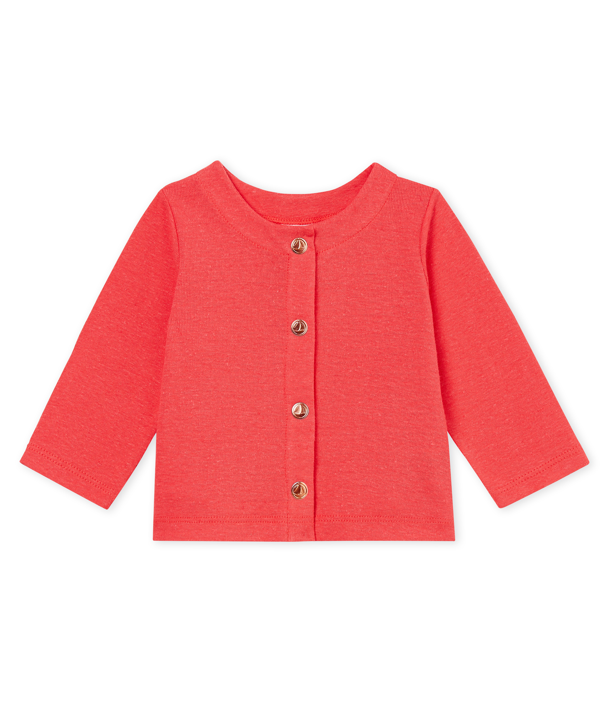 Cardigan bébé fille en coton/lin