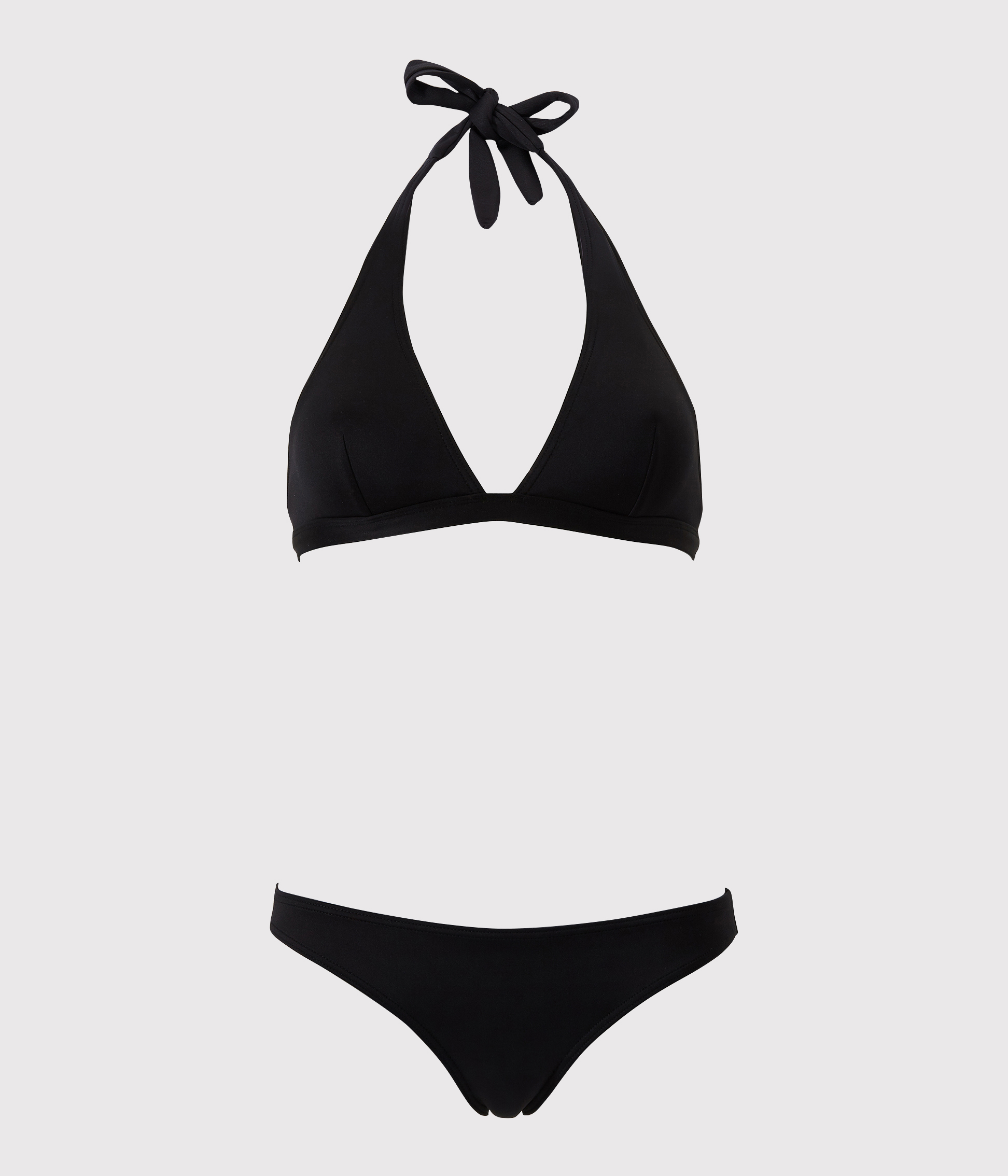 Bikini Femme 2 Pièces Noir - KOOLZA - Ensemble Été 2024