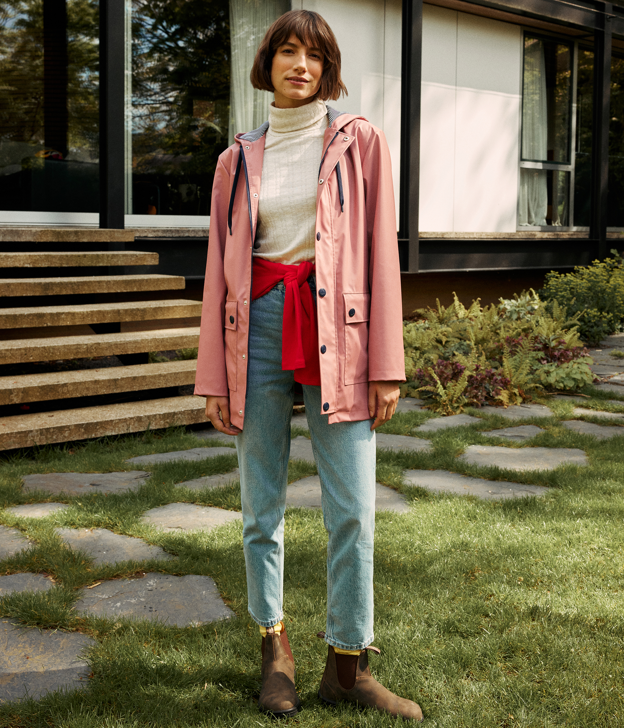 Ciré Petit Bateau pour femme couleur groseille – Le Petit Placard